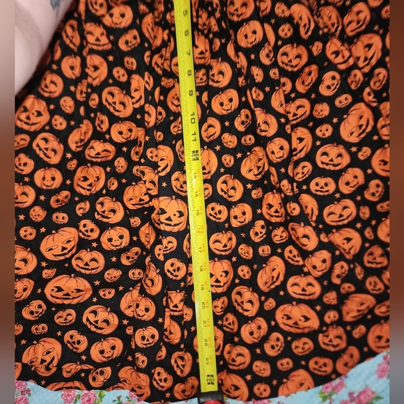 Violets in May custom Halloween swing skirt size XS - Picture 7 of 7